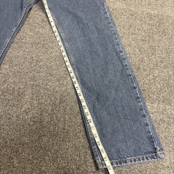 NWT Wrangler Five Star Premium Durable Cotton Relaxed Fit Jeans Men’s 35x32 - Picture 6 of 8
